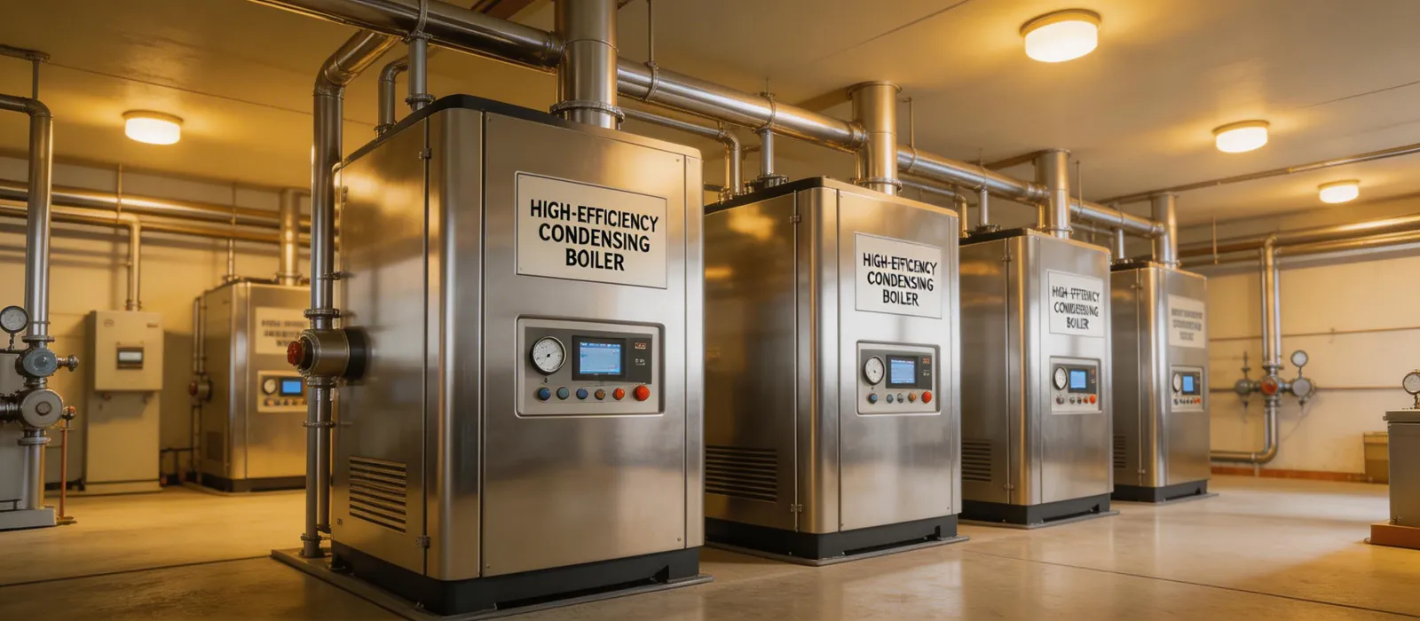 ViessTech industrial boiler installation